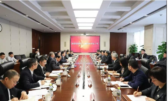 周乃翔會見哈爾濱工業(yè)大學(xué)黨委書記熊四皓、校長周玉